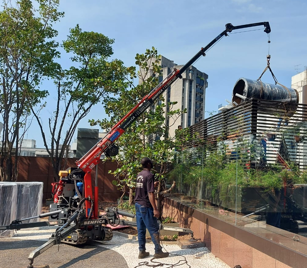 Mini Guindaste Tipo Aranha